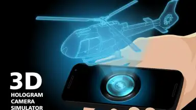 Screenshot von 3d hologram camera simulator 2