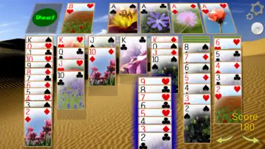 Screenshot von Solitaire 3D 3