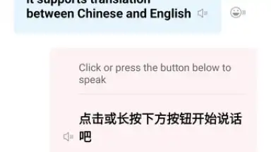 Screenshot von Baidu Translate 9