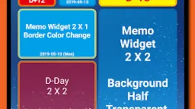 Screenshot von D-Day Counter & Memo Widget 8