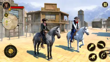 Screenshot von West Cowboy Games Horse Riding 5