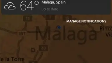 Screenshot von MyRadar Weather Radar 5
