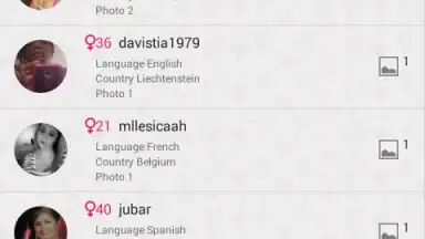 Screenshot von Видео чат для девушек 13
