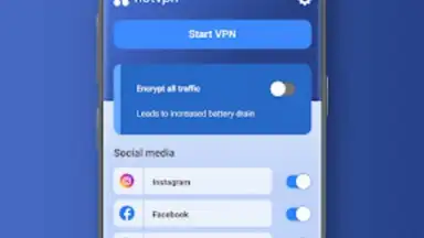 Screenshot von NotVPN 3