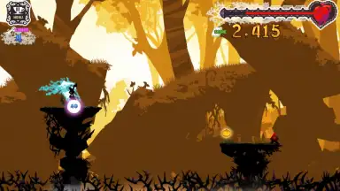 Screenshot von Jumpy Witch 1