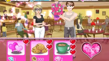 Screenshot von Star Girl: Valentine Hearts 2