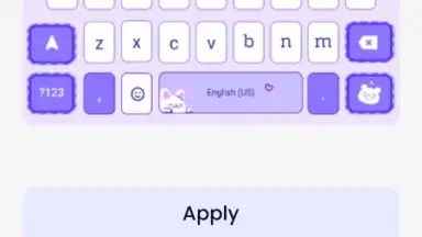 Screenshot von Font Keyboard 3