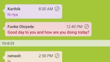 Screenshot von Secret Messenger 2