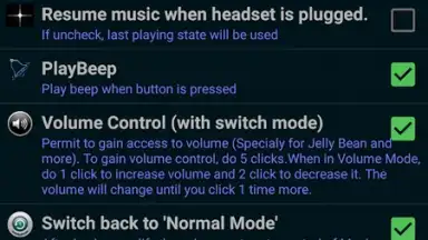 Screenshot von HeadSet Controller 6