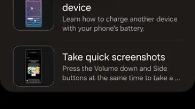 Screenshot von Samsung Tips 10