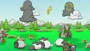 Screenshot von Clouds and Sheep 3