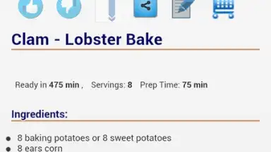 Screenshot von Recipes by Ingredients 3