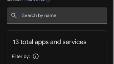 Screenshot von Google Mobile Services (GMS) 5