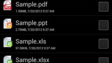 Screenshot von ThinkFree Office Mobile Viewer 1