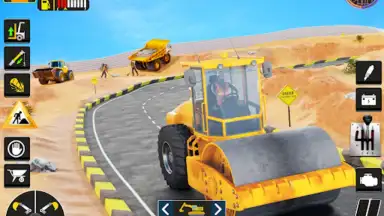 Screenshot von City Road Construction Game 3D 1