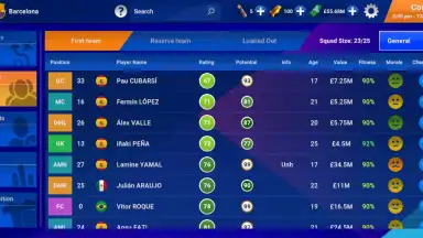 Screenshot von Soccer Manager 2026 3