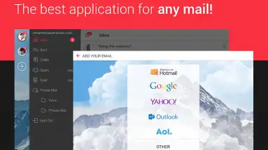 Screenshot von myMail 1