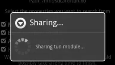 Screenshot von TUN.ko Installer 3