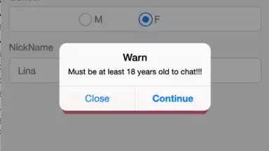 Screenshot von schat 1