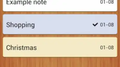 Screenshot von Bloc EasyNote Notepad 1