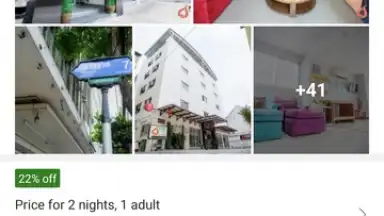 Screenshot von Booking.com 9