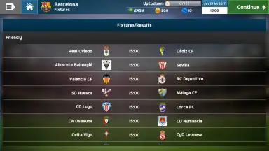 Screenshot von Soccer Manager 2018 13
