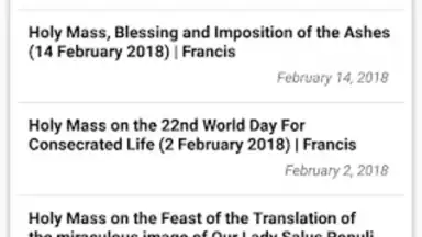 Screenshot von Daily Readings 2