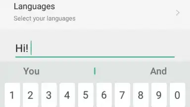 Screenshot von Typany Keyboard 2