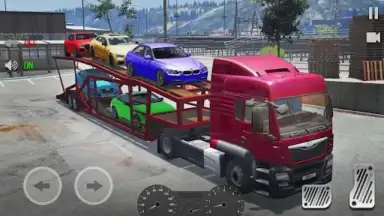 Screenshot von Truck Car Transport Trailer Games 2