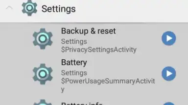 Screenshot von More Shortcuts 3