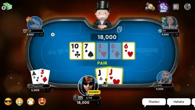 Screenshot von Monopoly Poker 8