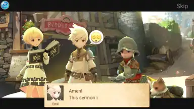 Screenshot von Crystal Hearts World 4