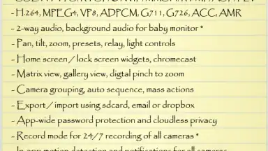 Screenshot von IP Cam Viewer Basic 5