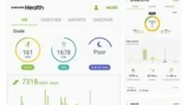 Screenshot von Samsung Health 5