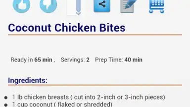 Screenshot von Recipes by Ingredients 4