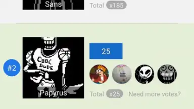 Screenshot von Undertale Amino 3