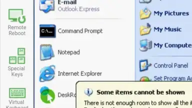 Screenshot von DeskRoll Remote Desktop 4