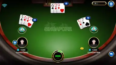 Screenshot von BlackJack 21 4