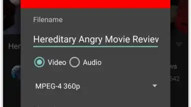 Screenshot von MTube 2
