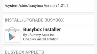 Screenshot von Root Check 4