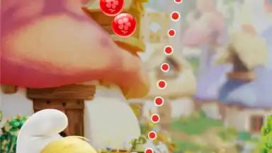 Screenshot von Smurfs Bubble Story 6