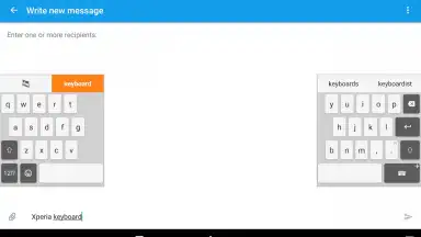 Screenshot von Teclado Xperia 2