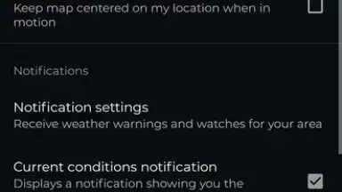 Screenshot von MyRadar Weather Radar 6