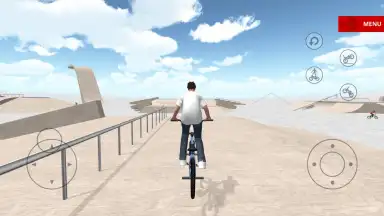 Screenshot von BMX Space 2