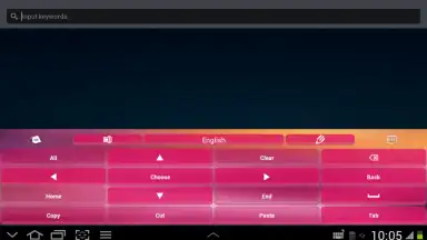 Screenshot von Pink Keyboard 17