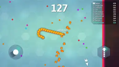 Screenshot von Snake.io 19