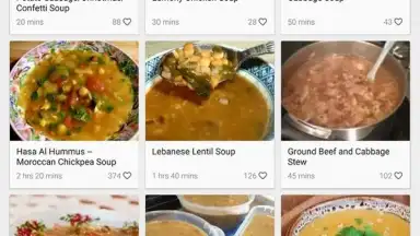 Screenshot von Soup Recipes 4