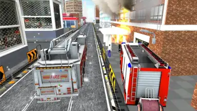 Screenshot von Crazy FireTruck 2