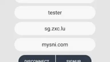 Screenshot von Howdy VPN 1