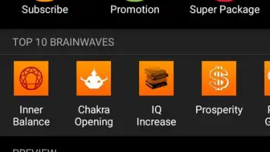Screenshot von Brainwave-calm, stress relief 5
